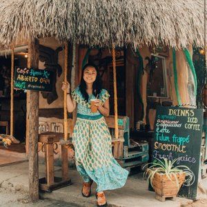 Raga Sunlit Daze Off The Shoulder Size Small